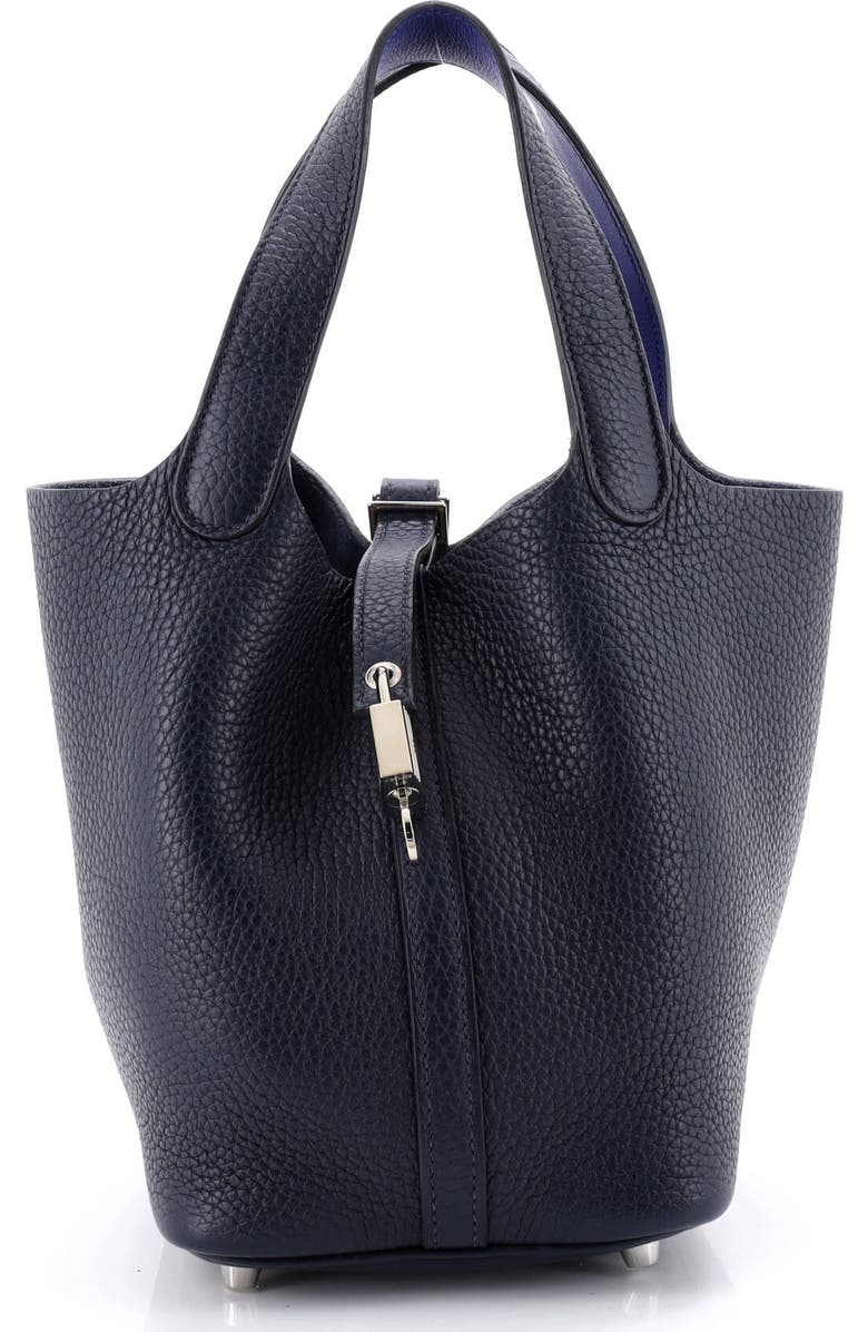 Pre-Owned Hermes Picotin Lock Bag Clemence PM, Main, color,