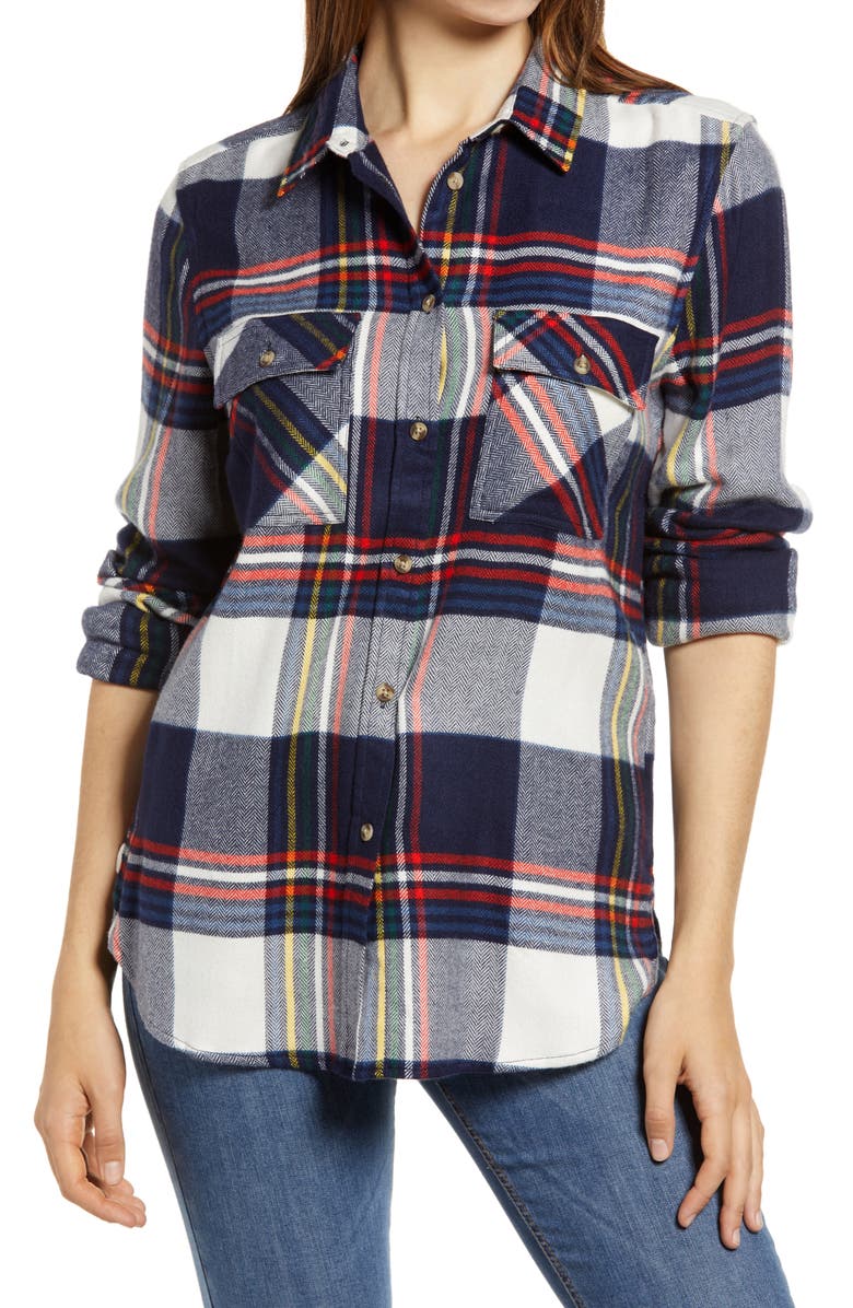 Thread & Supply Aiden Plaid Flannel Shirt, Main, color,