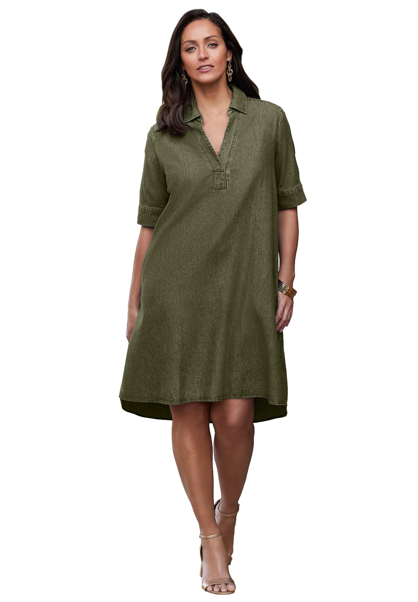 selected DARK OLIVE GREEN