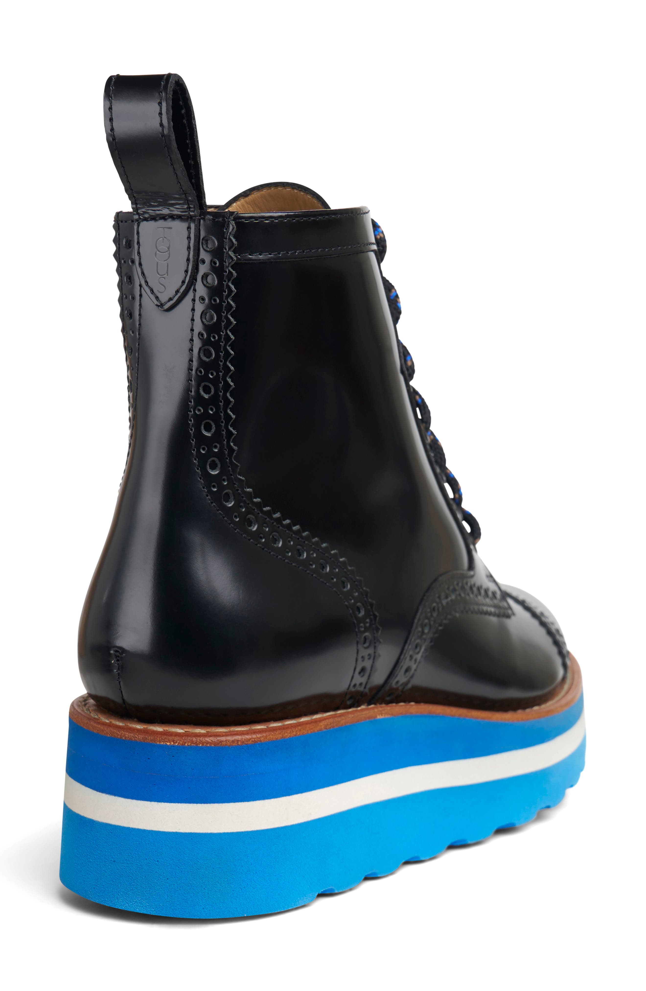 Ms. Chicago Platform Bootie, Alternate, color, BLACK