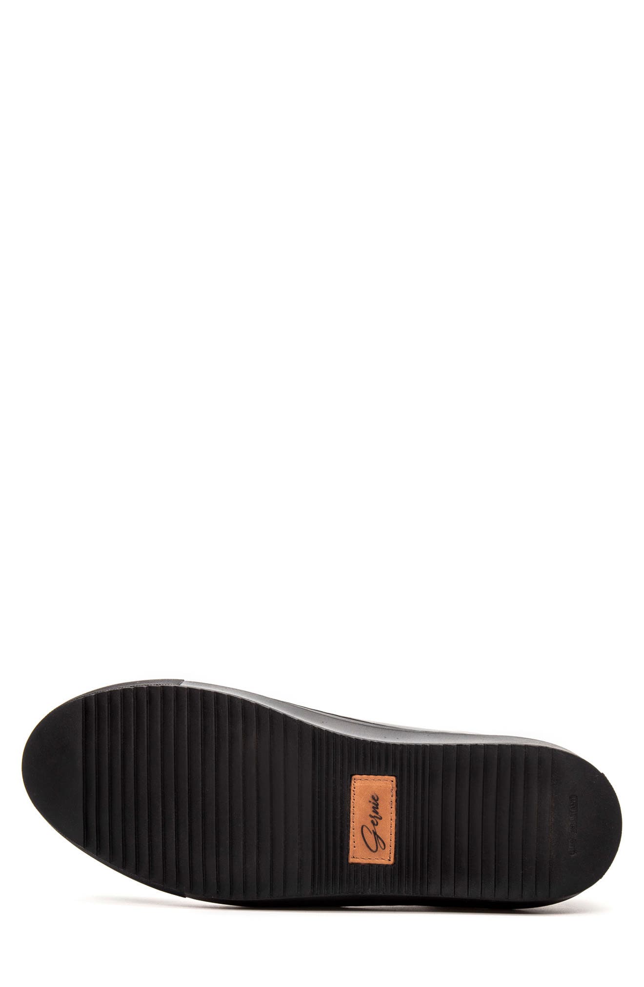 36S Low Top Sneaker, Alternate, color, BLACK NAPA