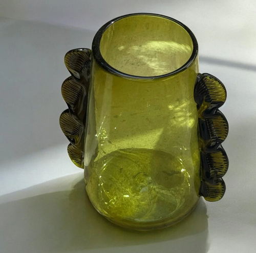 Meso Goods Betta Green Glass Vase
