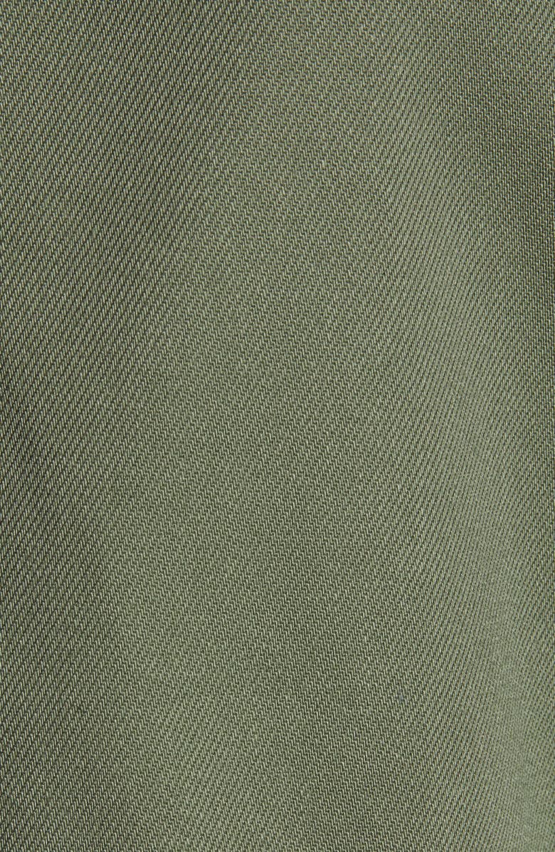 Wit & Wisdom Drop Shoulder Flounce Cotton Jacket, Alternate, color,