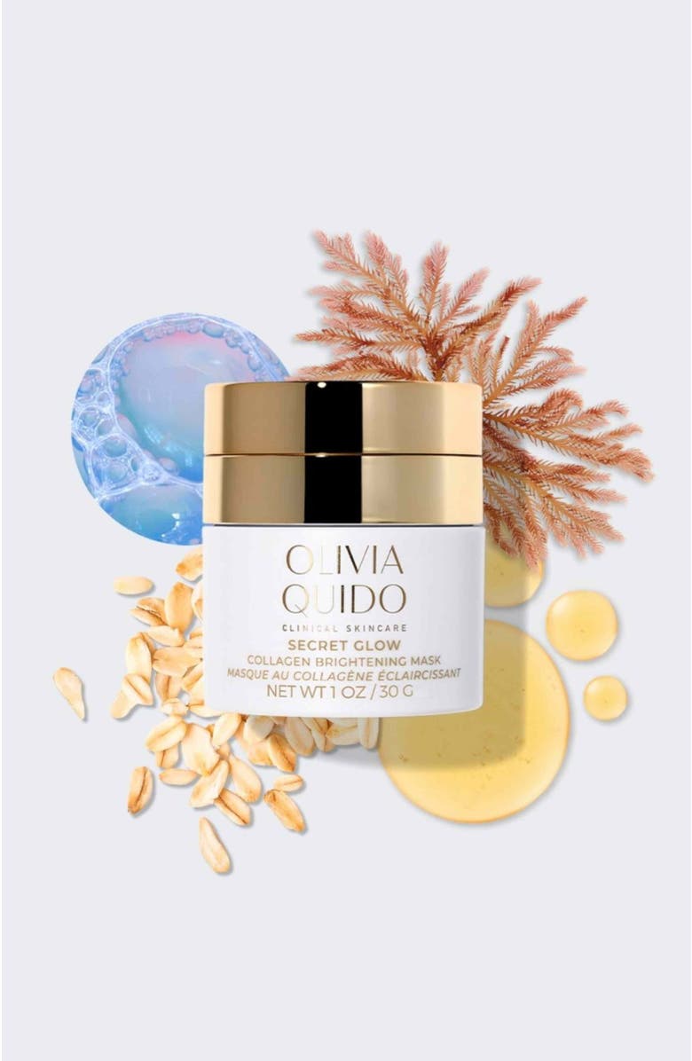 Olivia Quido Skincare Secret Glow, Alternate, color, White