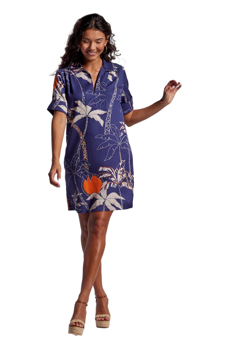Tori Richard High Palms Monica Dress, Main, color, 