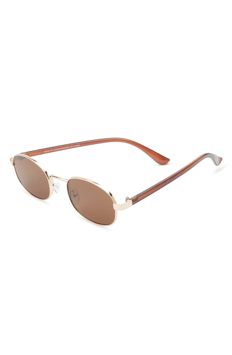 BP. Round Sunglasses, Alternate, color, Gold