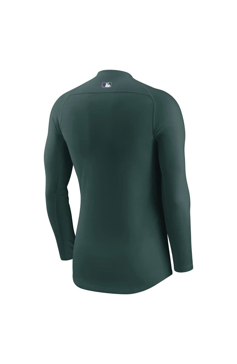Nike Men's Nike  Green Colorado Rockies City Connect Base Layer Raglan Long Sleeve Performance T-Shirt, Alternate, color, Green