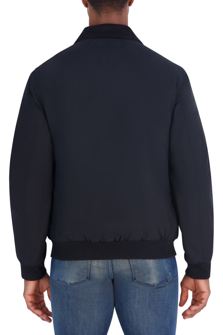Heritage Shirt Collar Jacket, Alternate, color, BLACK
