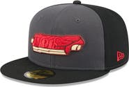 New Era Men's New Era  Gray Memphis Redbirds Theme Nights 59FIFTY Fitted Hat