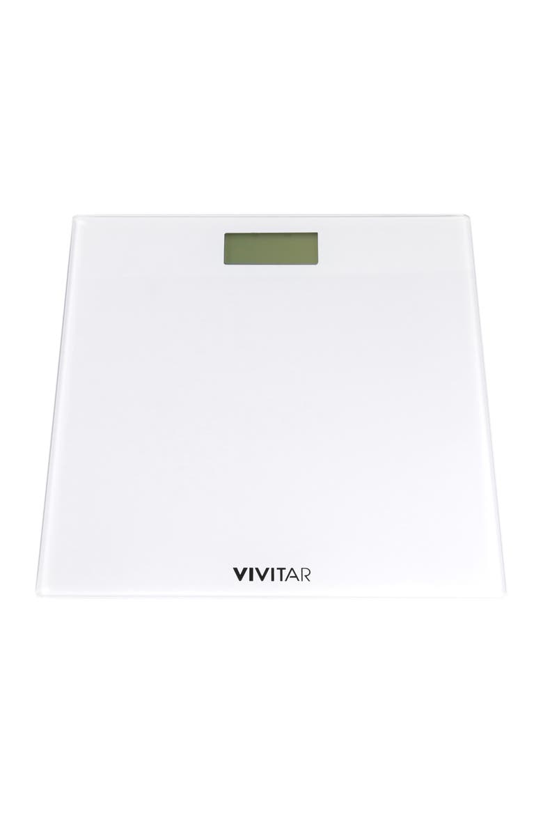 Digital Bathroom Scale With Jumbo LCD Display in White, Alternate, color, White