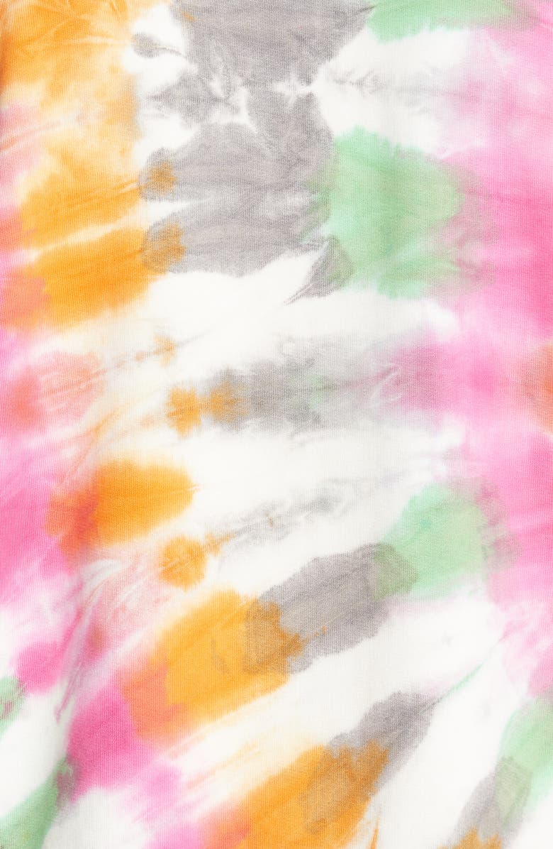 Aries No Problemo Tie Dye Cotton Sweatshirt, Alternate, color,