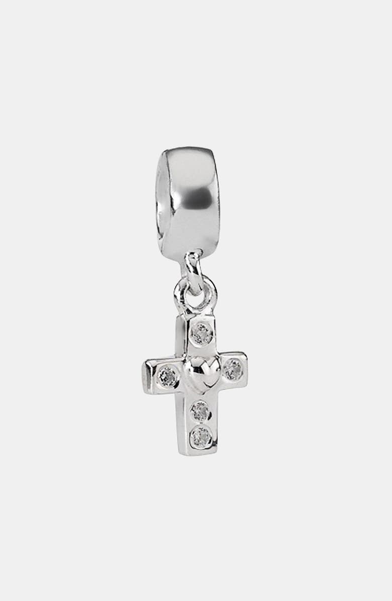 PANDORA Cross Dangle Charm, Alternate, color,