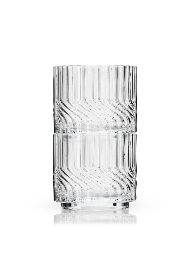 Zephyr Crystal Lowball Tumblers Set of 2, Alternate, color, Clear