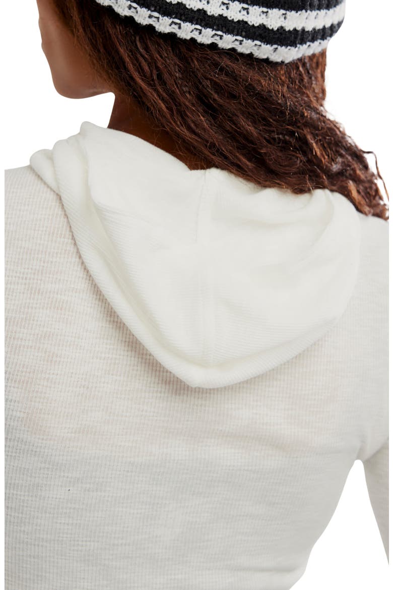 FP Movement Breathe Easy Cotton Blend Hoodie, Alternate, color, WHITE