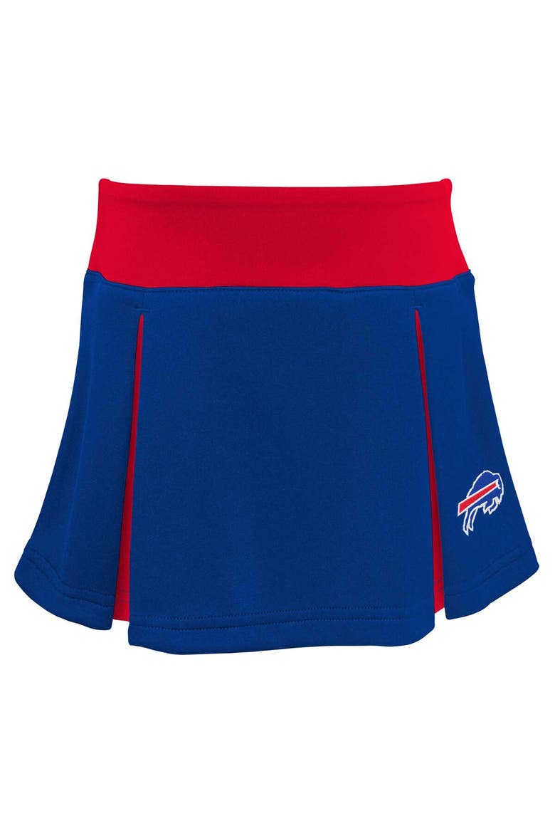 Girls Youth Royal Buffalo Bills Spirit Two-Piece Cheerleader Set, Alternate, color, Royal