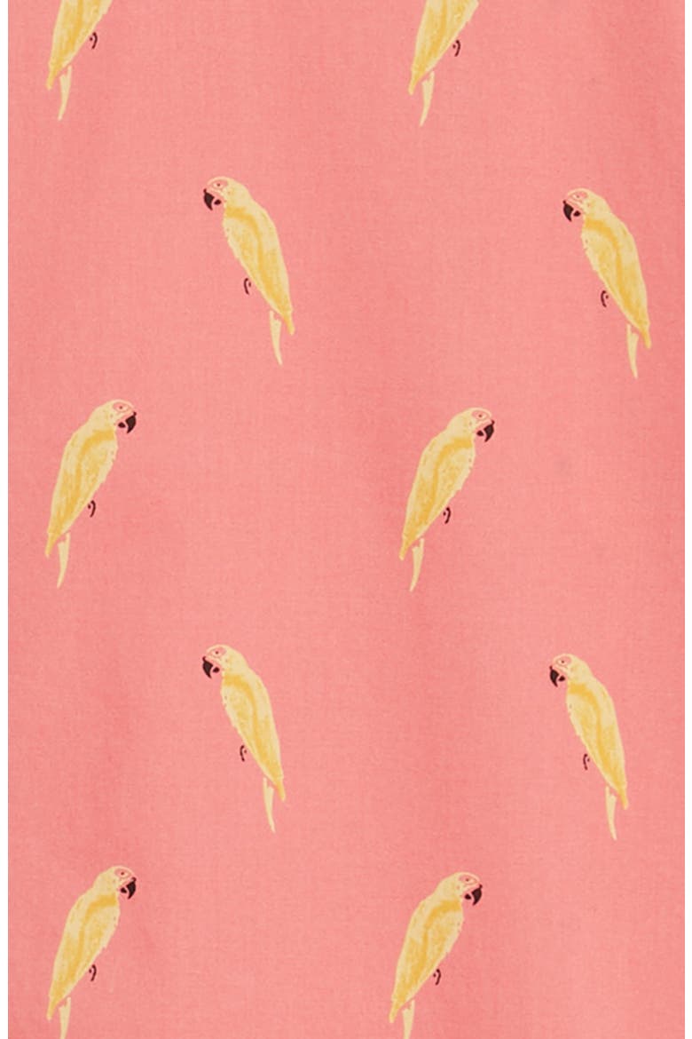 Riviera Slim Fit Macaw Print Shirt, Alternate, color, MACAW STAMP