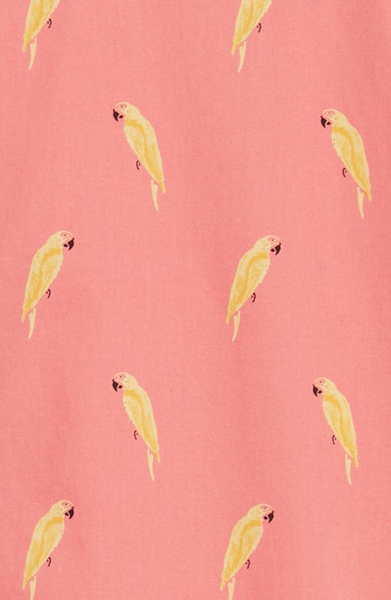 Bonobos Riviera Slim Fit Macaw Print Shirt, Alternate, color, 