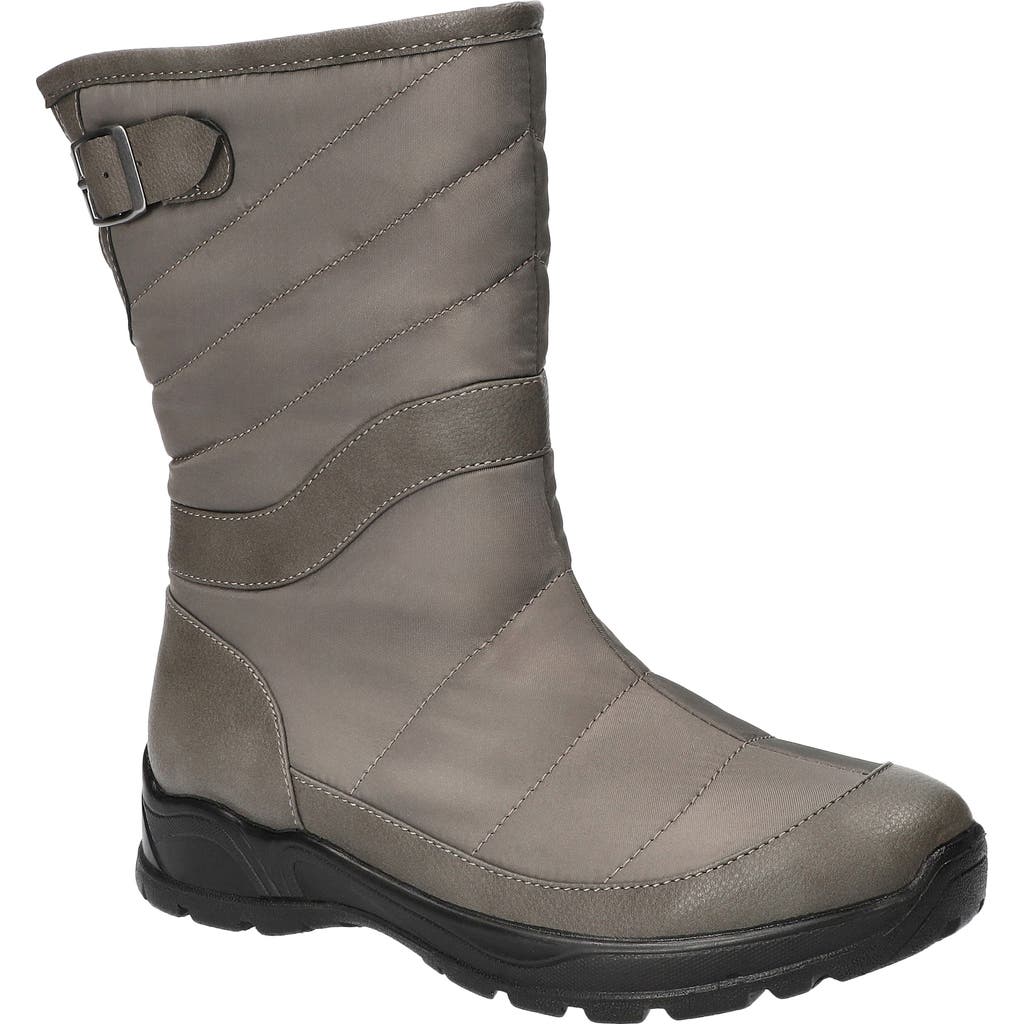 Bella Vita Quilted Boot In Gray