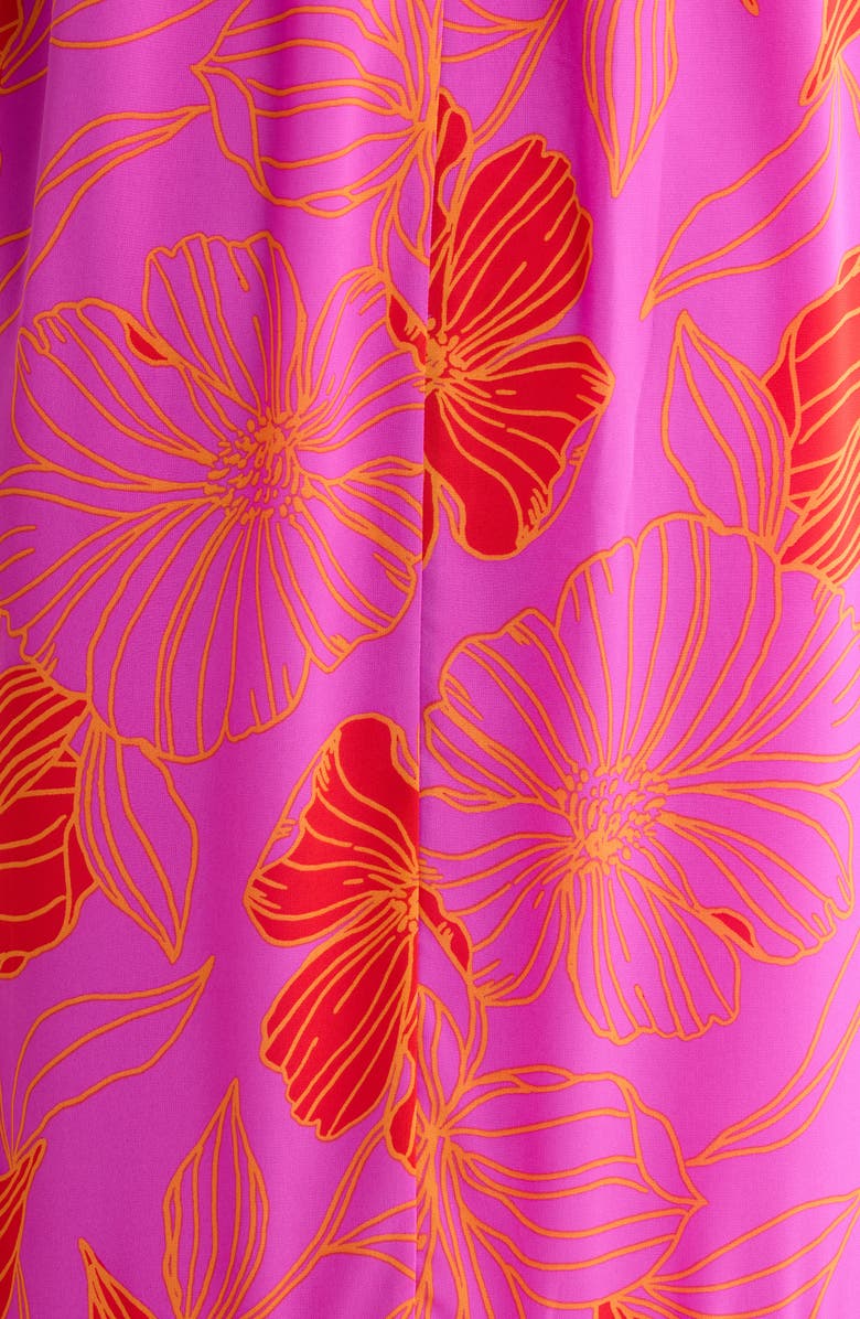 SUGARLIPS Blakely Floral Jane Midi Dress, Alternate, color, 