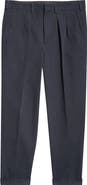 TOM FORD Pleated Cotton Gabardine Chinos