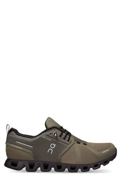 On Cloud 5 Waterproof Running Shoe In Green