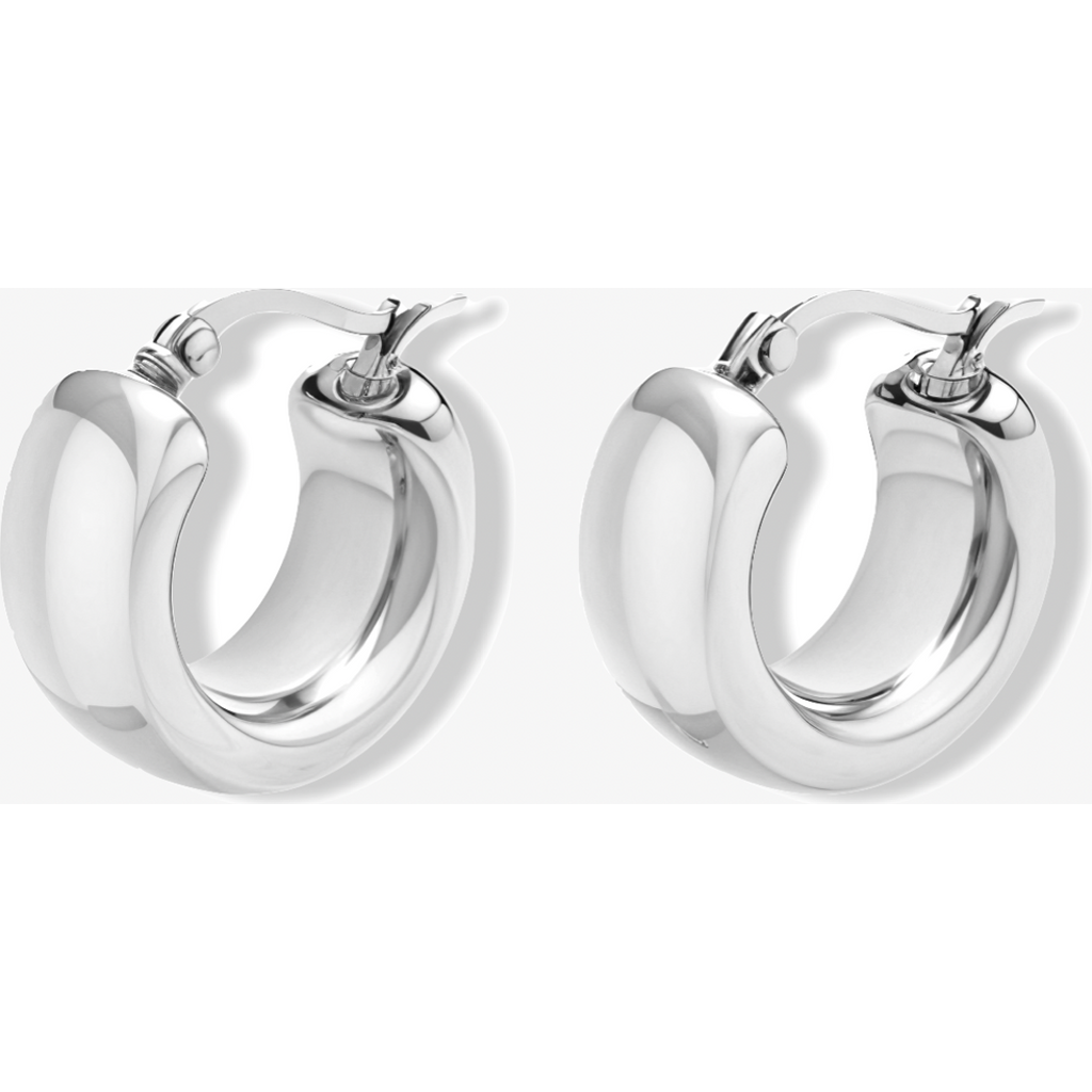 Ben Oni Polished Bold Huggie Hoops