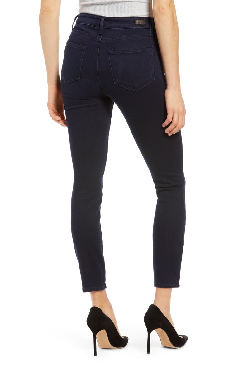 PAIGE Hoxton High Waist Ankle Skinny Jeans, Alternate, color, 