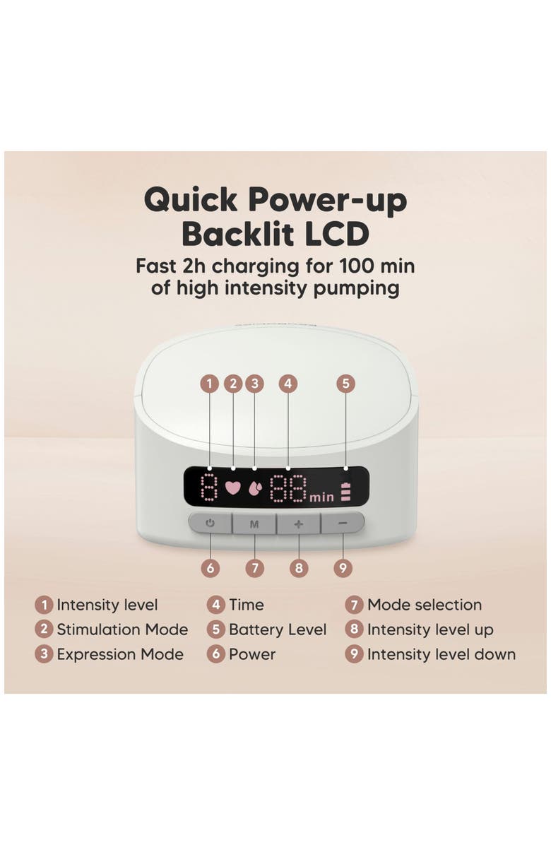 KeaBabies Pulse Breast Pump, Alternate, color, Zen