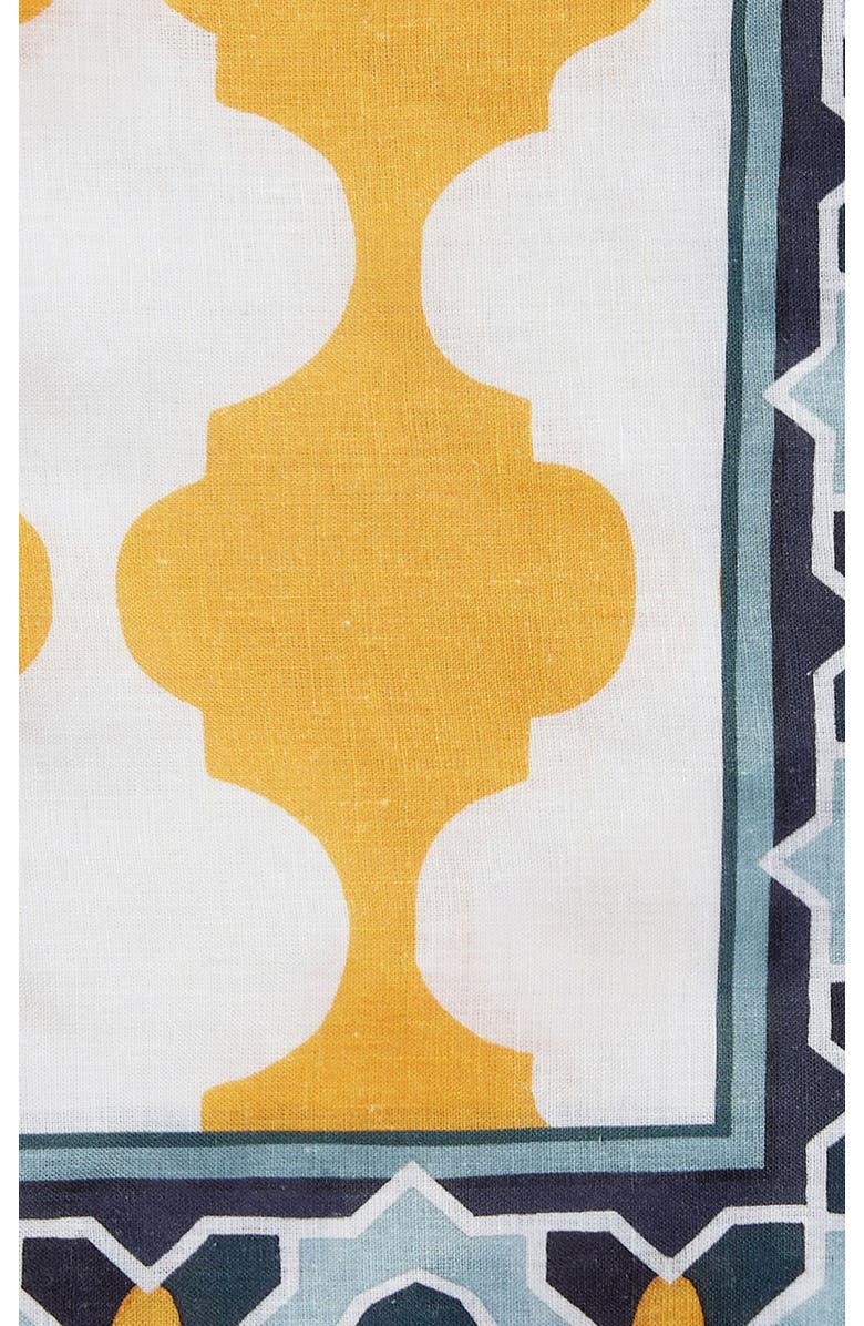 La DoubleJ Medium Tablecloth, Alternate, color, Plaza Medium Tablecloth Yellow
