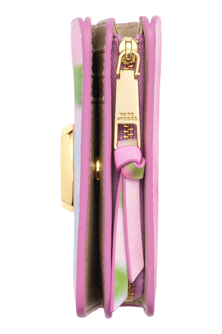 The Mini Compact Wallet, Alternate, color, RIBBON PINK MULTI