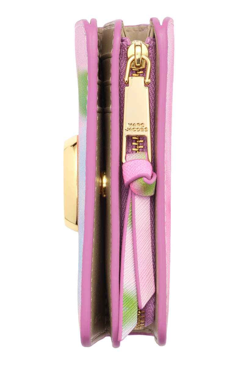 Marc Jacobs The Mini Compact Wallet, Alternate, color, Ribbon Pink Multi
