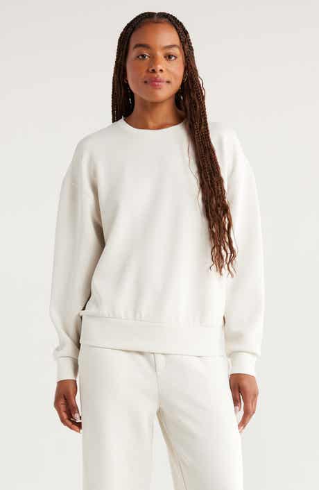 Zella Ultra Soft Boxy Crew Sweatshirt