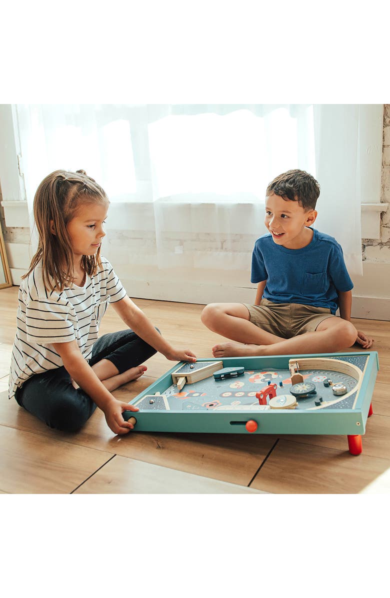 Wonder & Wise Blast Off Pinball Game, Alternate, color, Blue