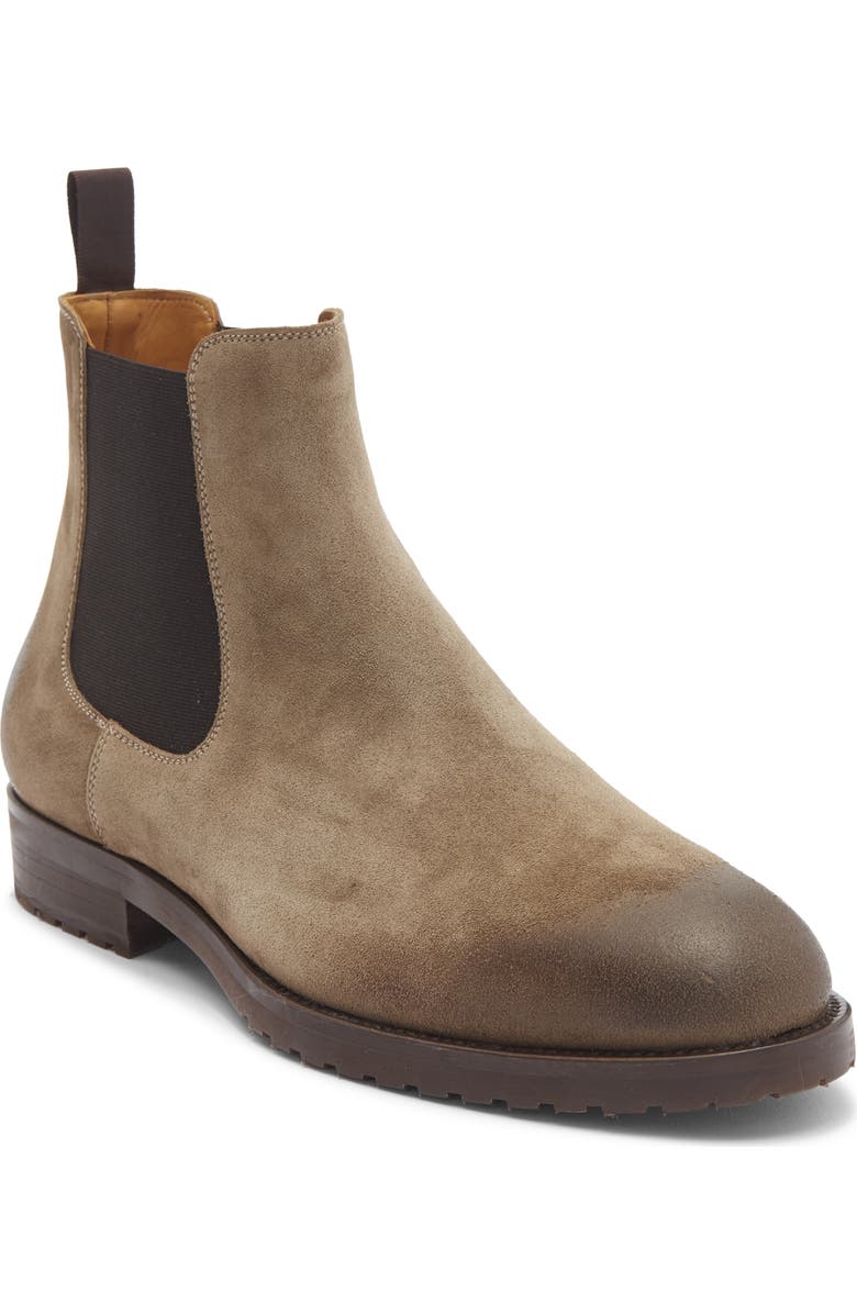 Magnanni Kam Chelsea Boot, Main, color, Torba Oiled Suede