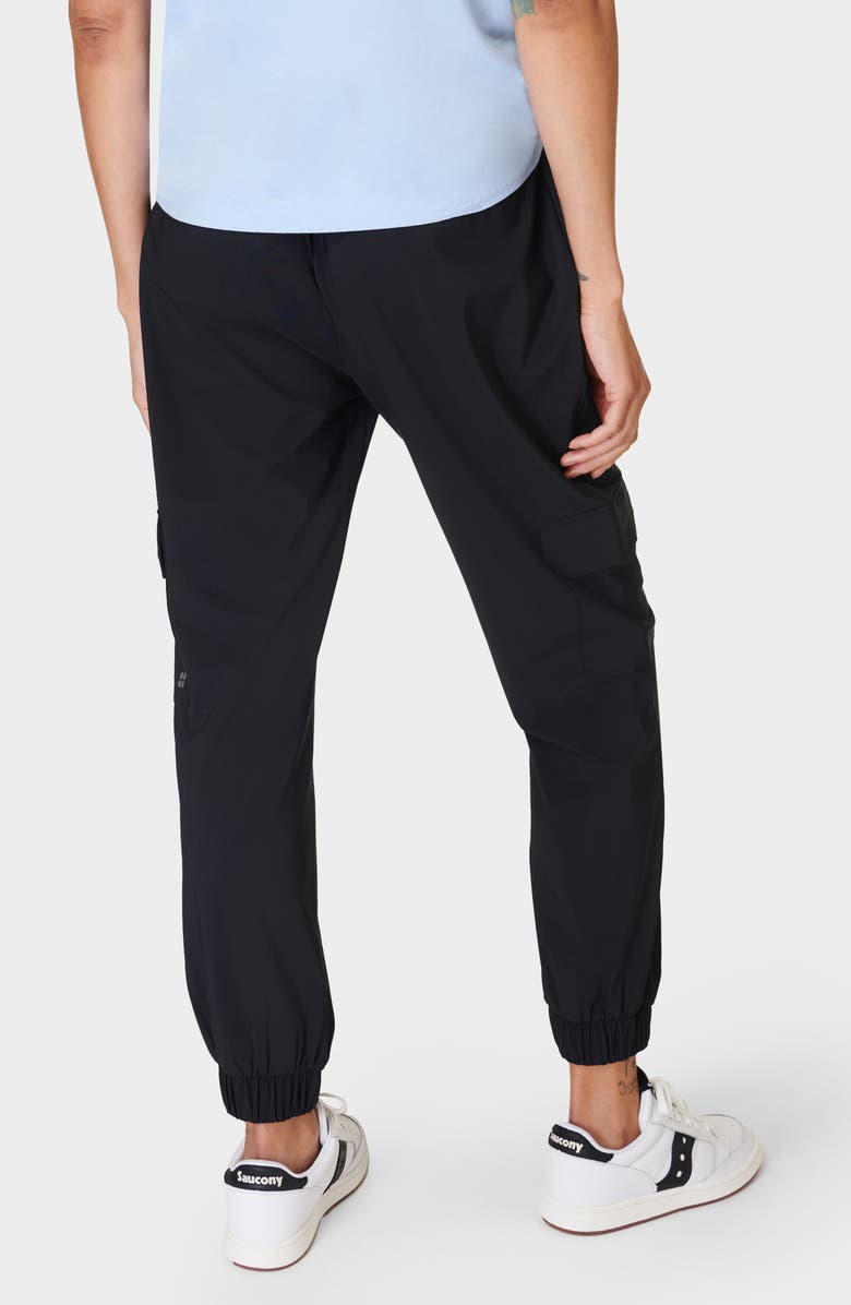 Sweaty Betty Explorer Cargo Pants, Alternate, color, Black