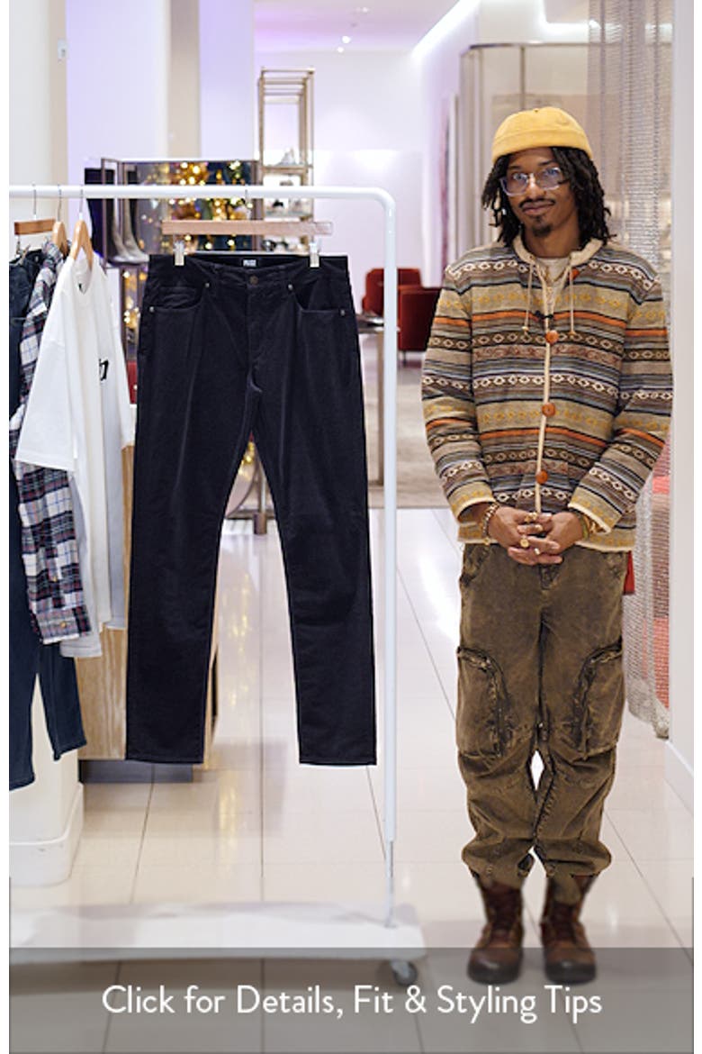 Lennox Slim Fit Corduroy Pants video