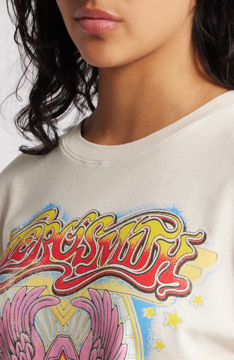 Daydreamer Aerosmith World Tour Cotton Graphic T-Shirt, Alternate, color, 