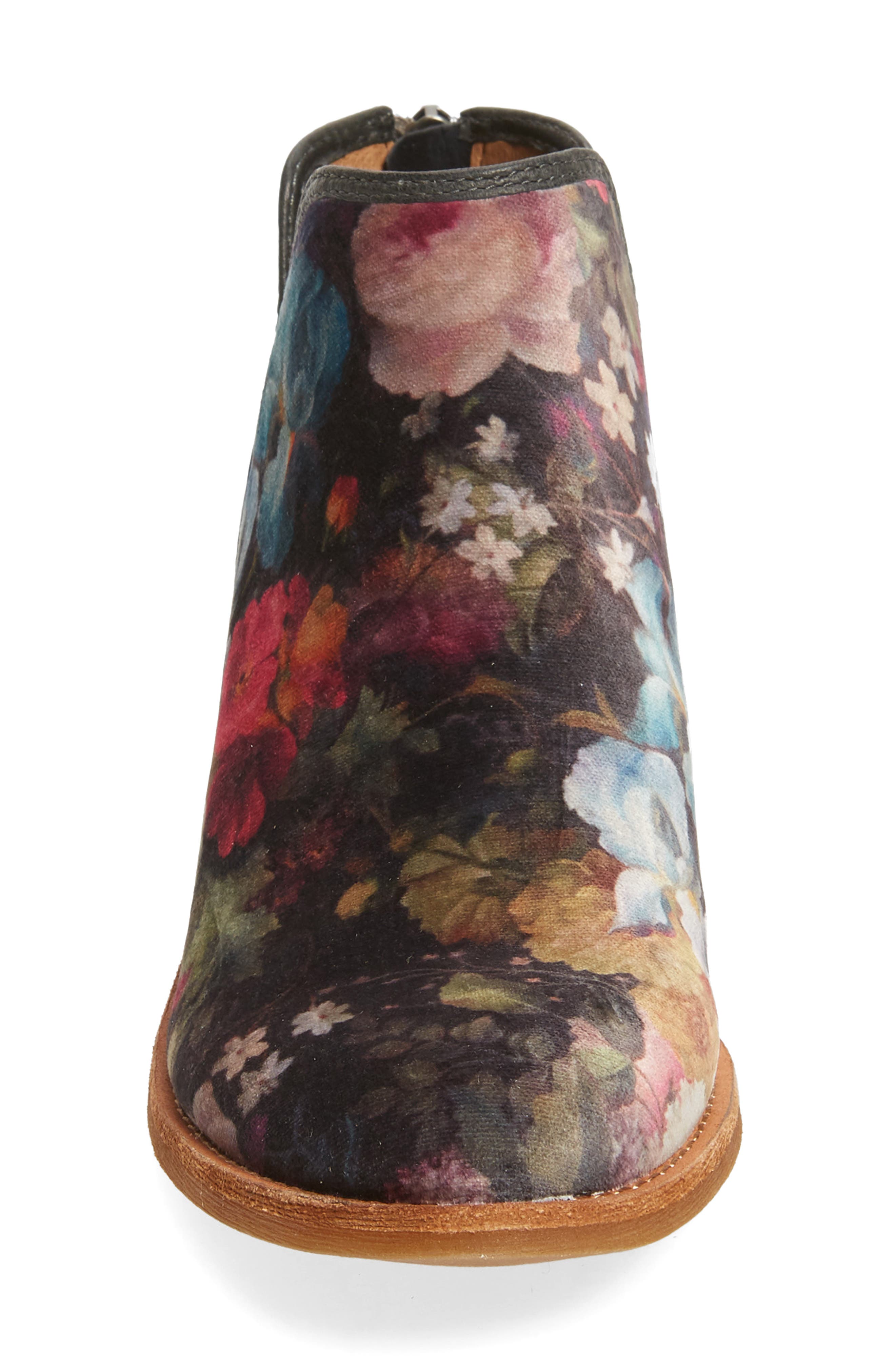 Abena Bootie, Alternate, color, PINK FLOWER LEATHER