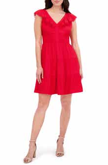 Kensie Ruffle Tiered Dress