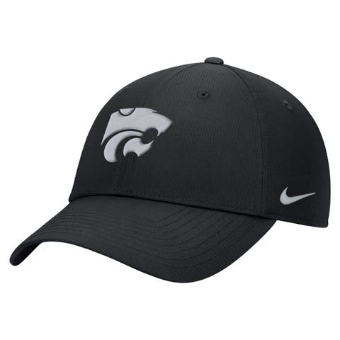 Men's Nike  Black Kansas State Wildcats 2025 On-Field Club Performance Adjustable Hat