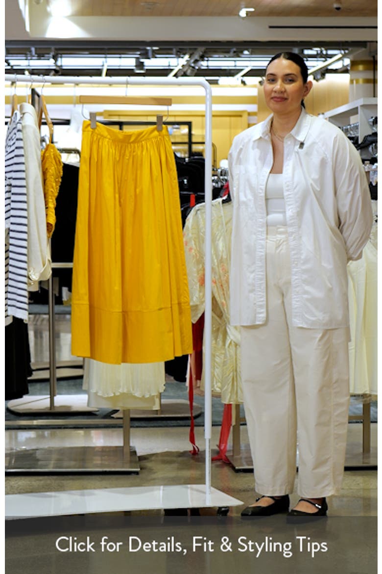 Sunny Cotton Blend Skirt video