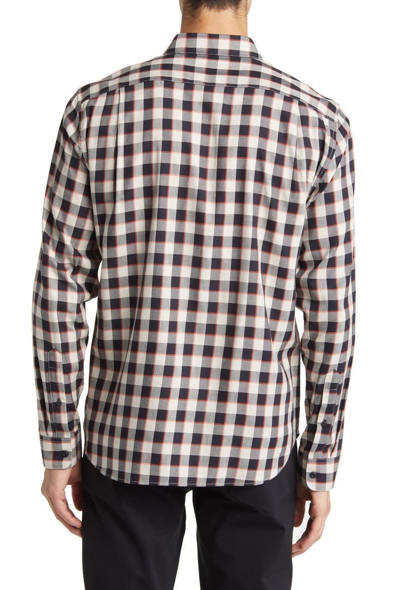 Ojai Classic Fit Plaid Button-Up Shirt, Alternate, color, STONE BEACH/ COASTAL