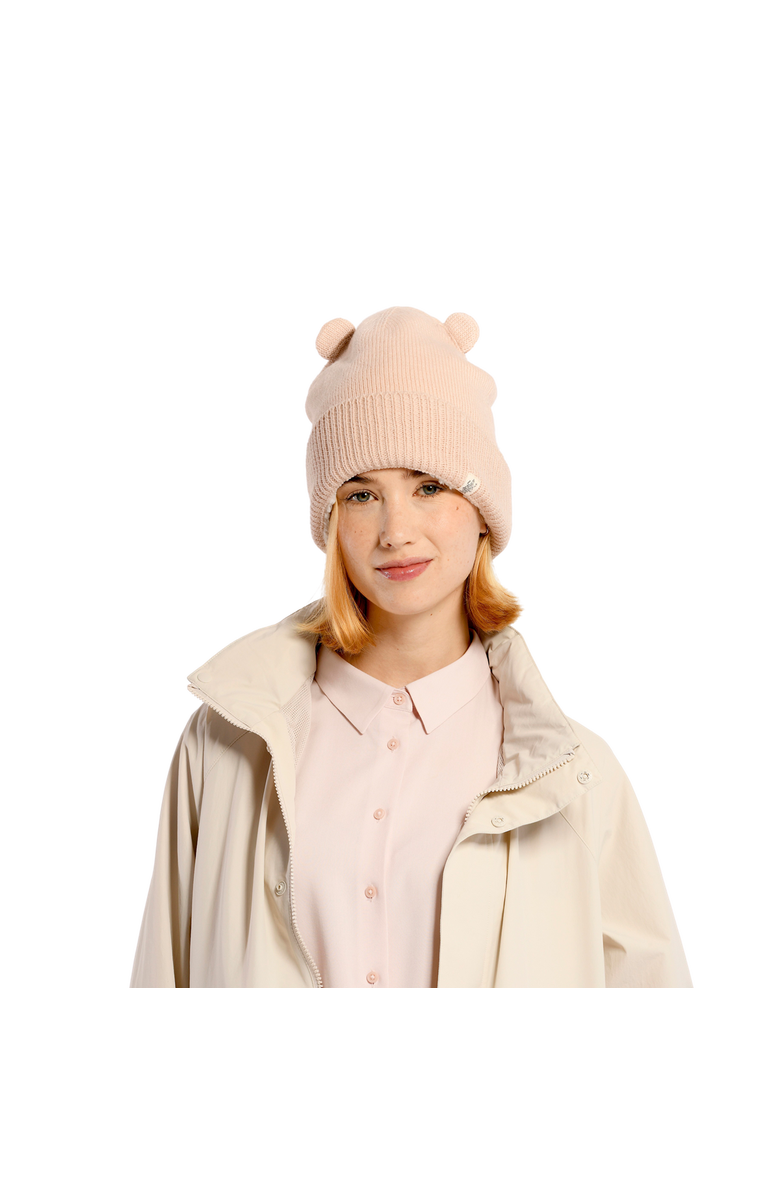 Nirvanna Designs Bear Cub Ears Hat, Alternate, color, Black