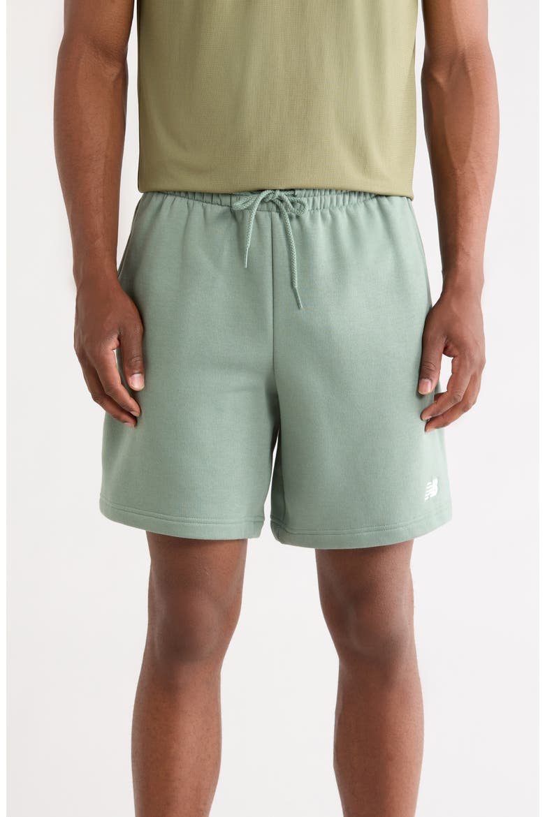 Sport Essentials Fleece Shorts, Main, color, DARK JUNIPER