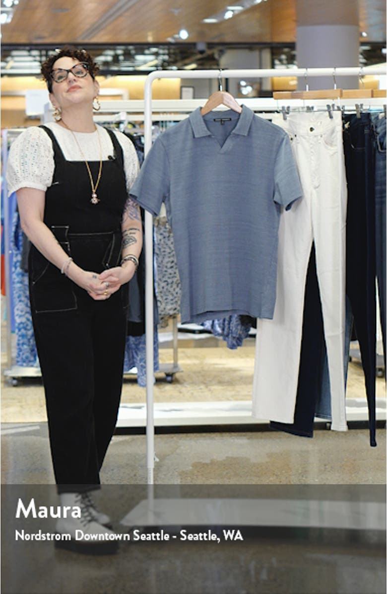 Holder Space Dye Cotton Jacquard Polo, sales video thumbnail