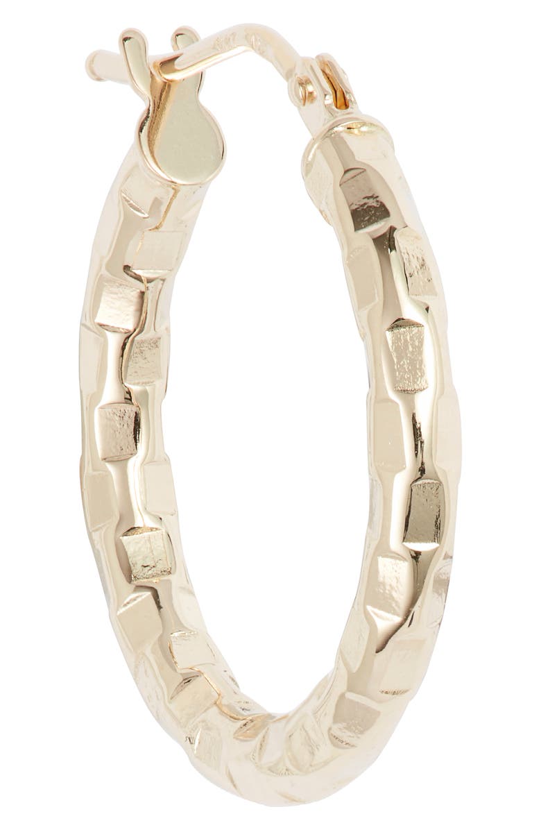 Bony Levy Hammered 14K Gold Hoops, Alternate, color, 