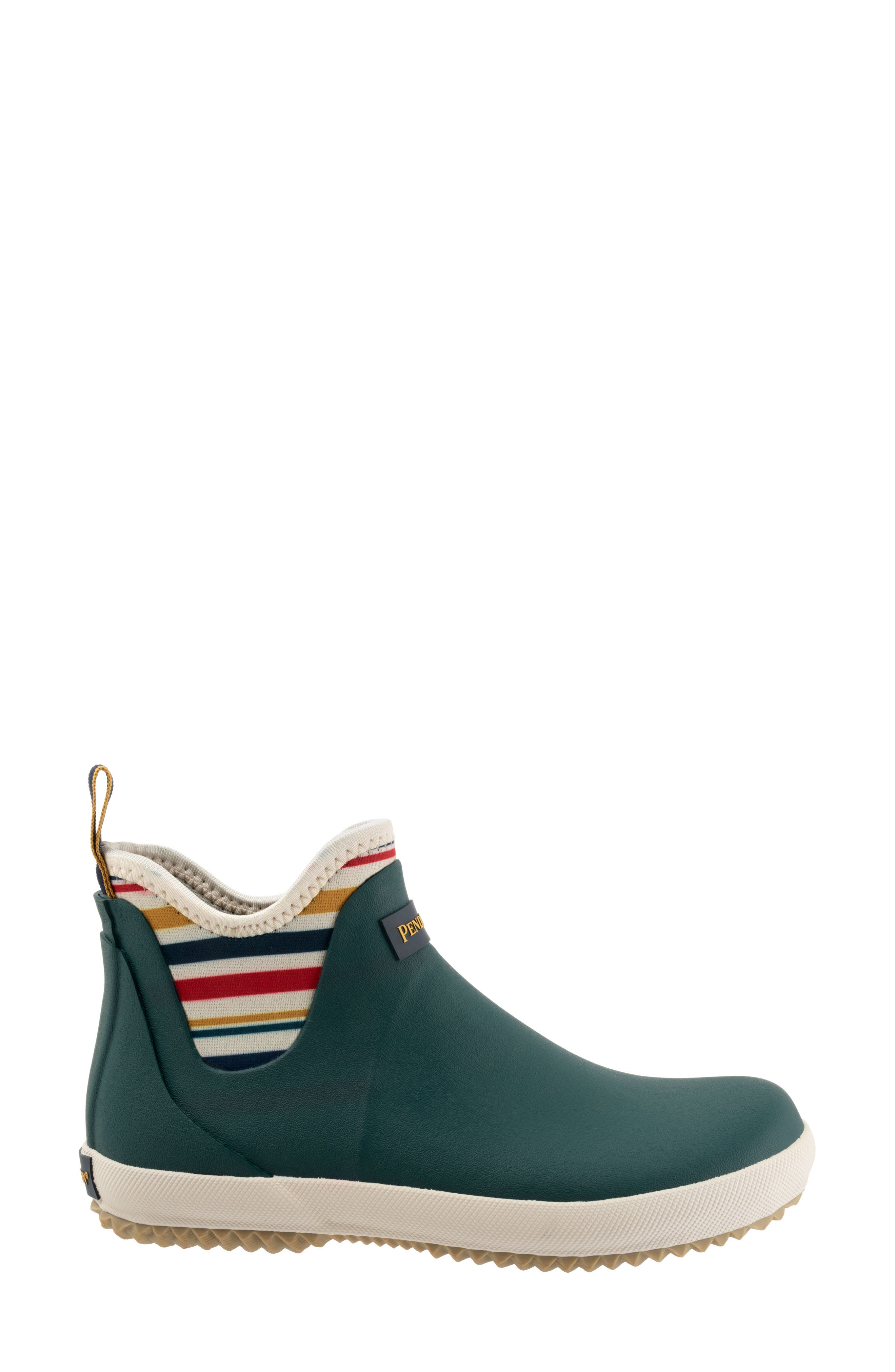 Pendleton National Park Stripe Waterproof Chelsea Rain Boot, Alternate, color, 