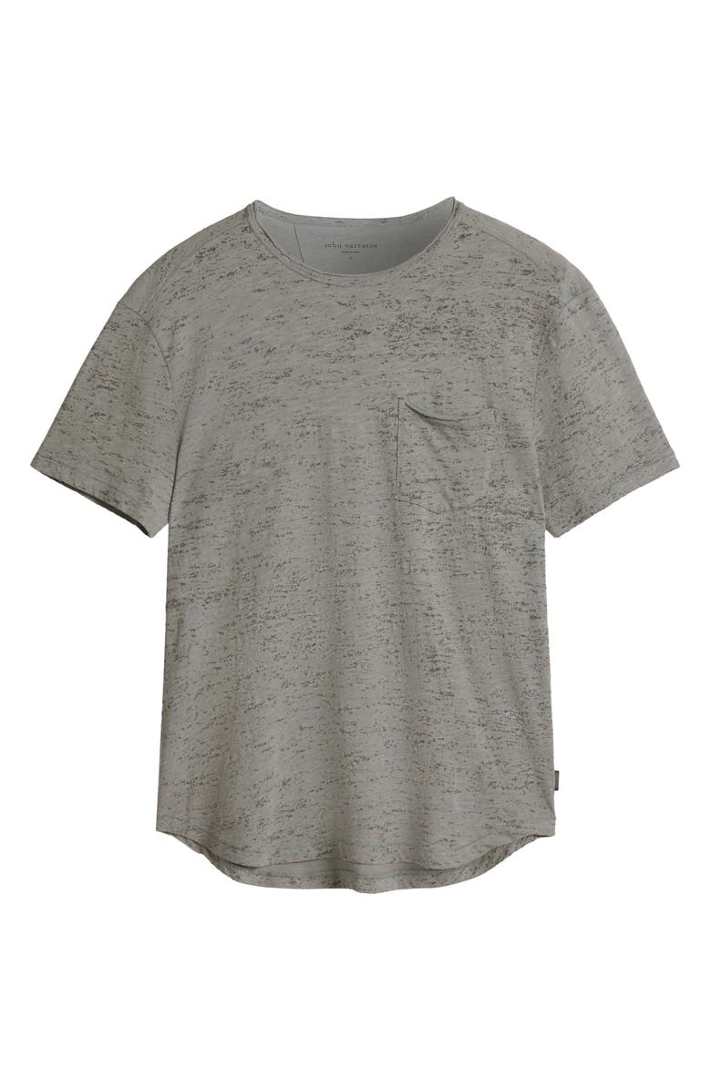 John Varvatos Cooper Slub Cotton Crewneck T-Shirt, Alternate, color, 