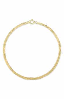 GLAZE JEWELRY Curb Chain Anklet