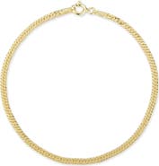 GLAZE JEWELRY Curb Chain Anklet